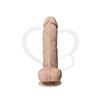 Real Skin Model 1 - Dildo Termoreactivo de Silicona de 20 cm